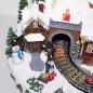 Preview: Spieluhr Winterszene mit Weihnachtsstadt