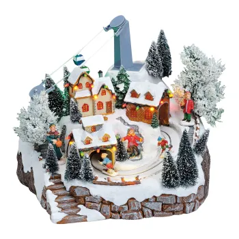 Spieluhr Winterszene