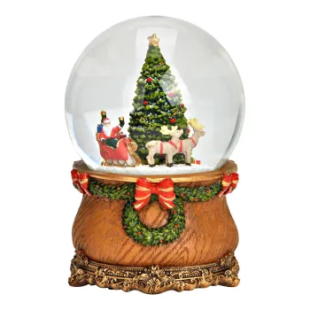 Schneekugel Tannenbaum