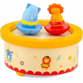 Preview: Spieluhr Tanzende Löwe und Elefant