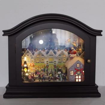 Mantel Christmas Music Box