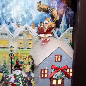 Mantel Christmas Music Box