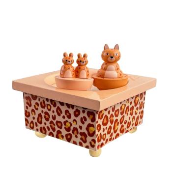 Spieluhr Leoparden