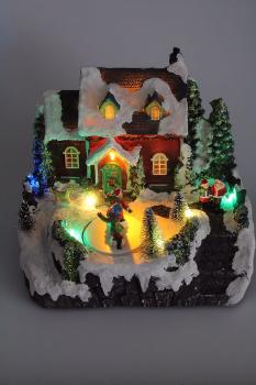 Spieluhr winterliche Szene