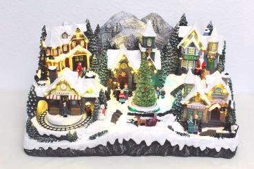 Spieluhr Winterszene