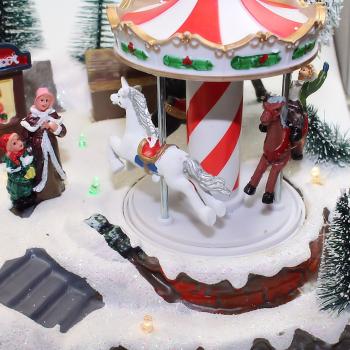 Spieluhr Weihnachtsdorf
