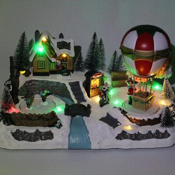 Spieluhr Weihnachtsdorf