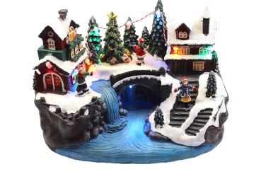 Spieluhr Winterszene