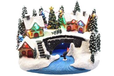 Spieluhr Winterszene