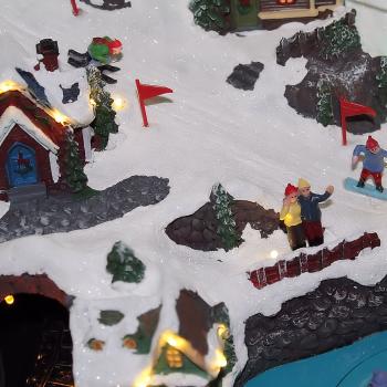 Spieluhr Winterszene
