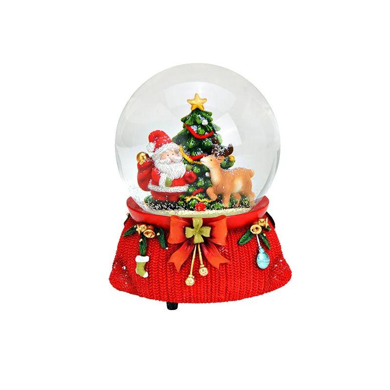 Schneekugel Weihnachtsmann