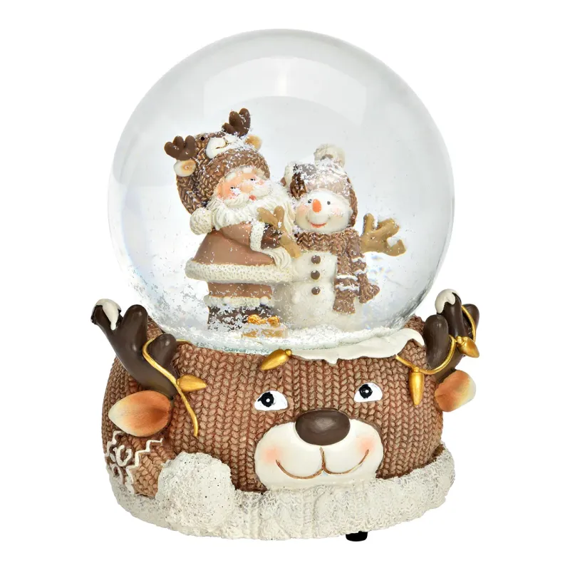 Schneekugel Nikolaus