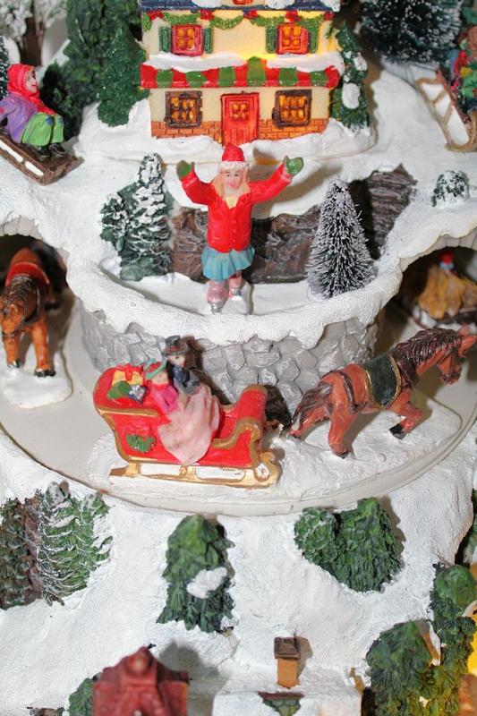 Spieluhr Winterszene