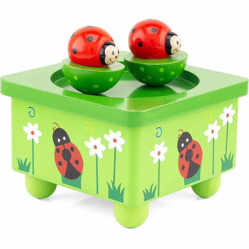 Spieluhr Tanzende Marienkäfer