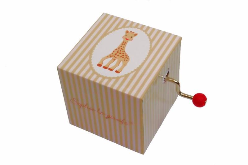 Handkurbelwerk Sophie the Giraffe