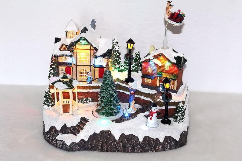 Spieluhr Winterszene