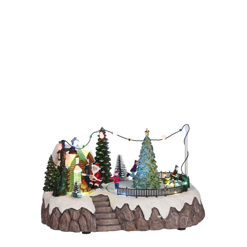 Spieluhr winterliche Szene