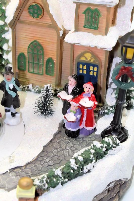 Spieluhr Weihnachtsdorf