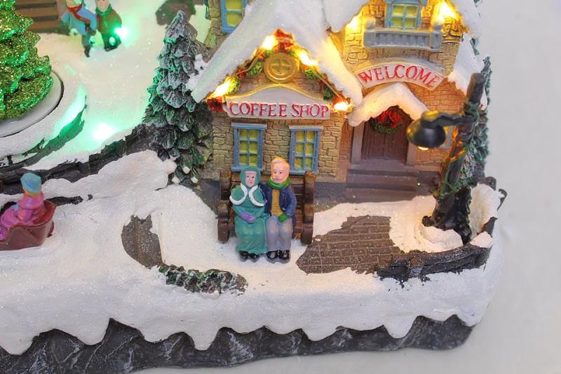 Spieluhr Winterszene