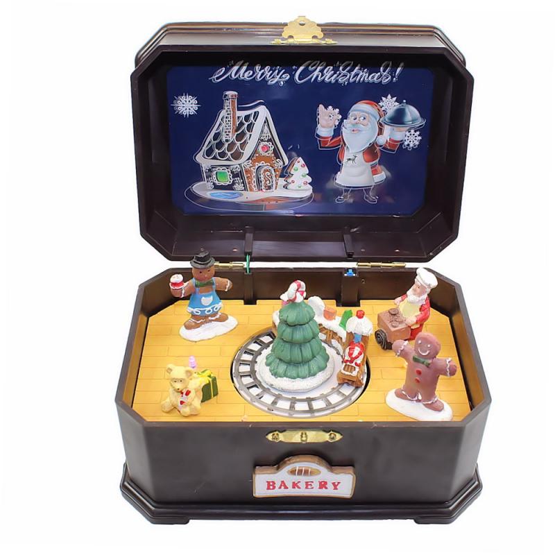 Spieldose Weihnachtszug