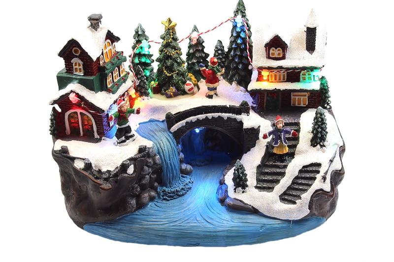 Spieluhr Winterszene
